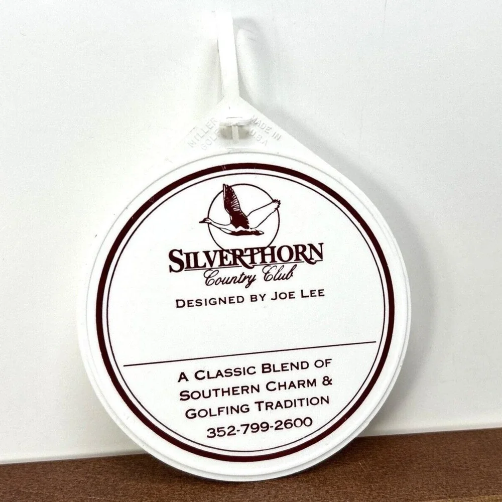 Silverthorn Country Club Spring‎ Hill Florida Golf Bag Luggage Tag